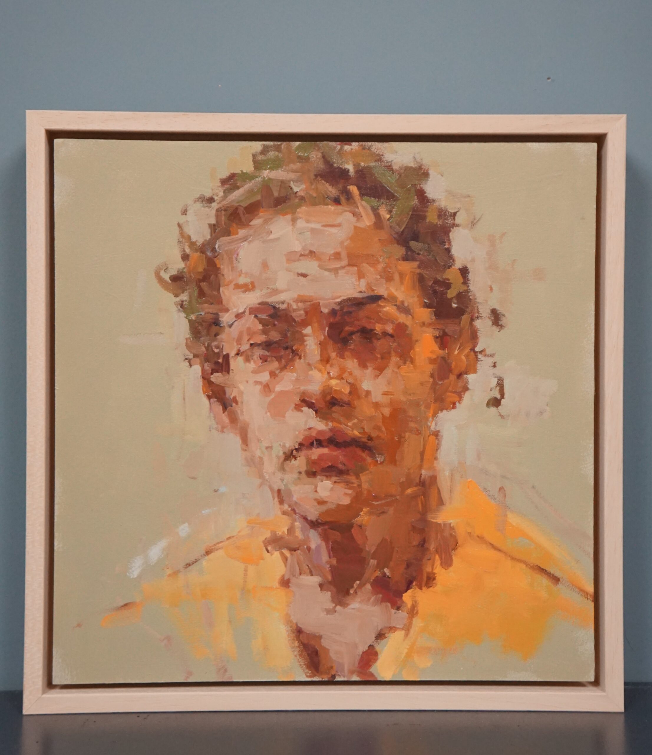 Geel - 30 x 30 cm. - Afbeelding 4