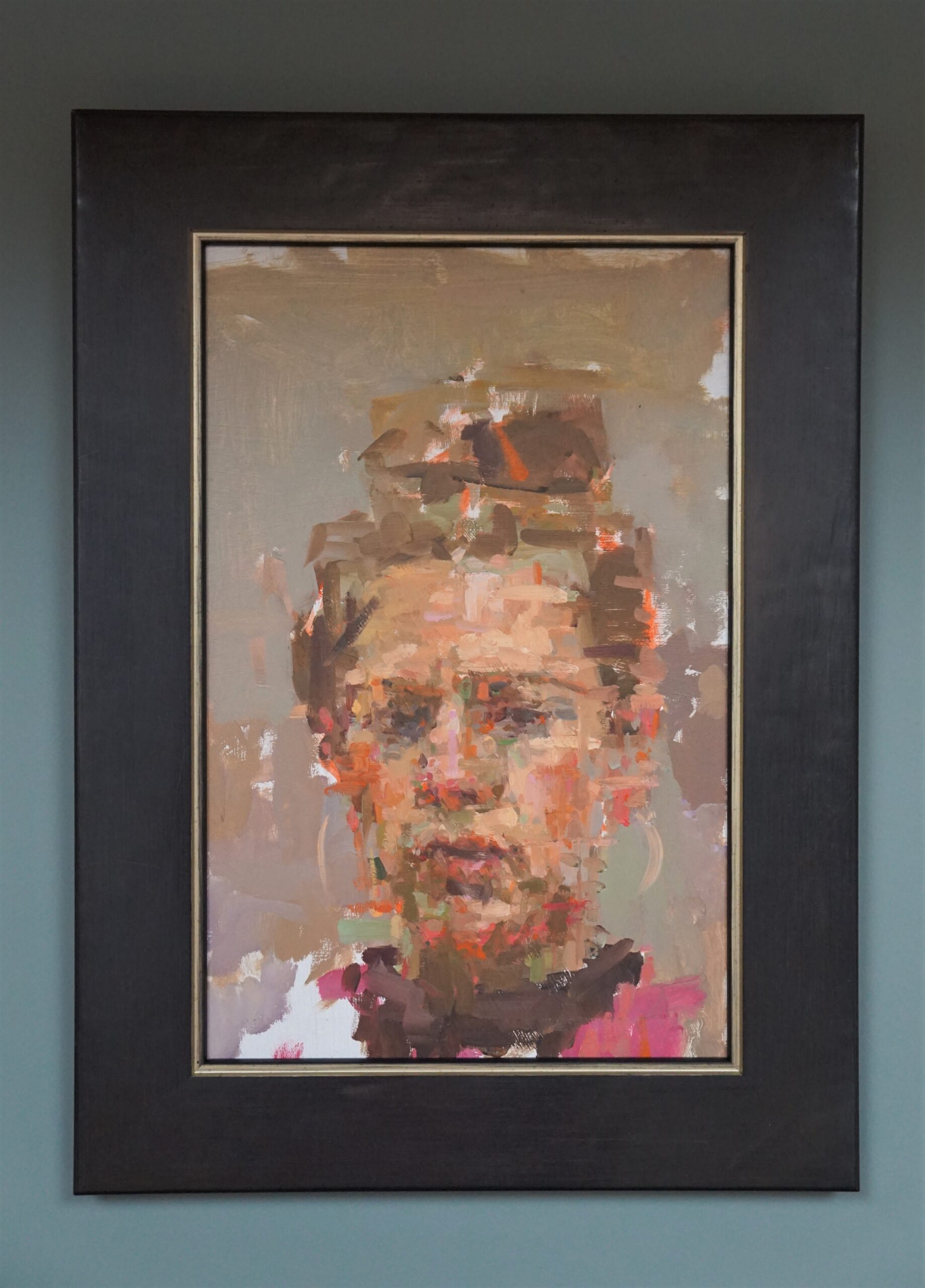 Zelfportret met knot - 32 x 21 cm. - Afbeelding 4